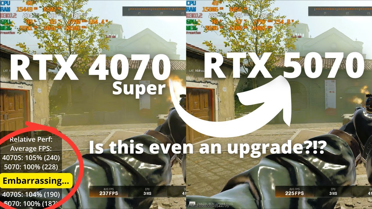 Don't get ripped off! RTX 4070 Super vs RTX 5070: The Ultimate Comparison