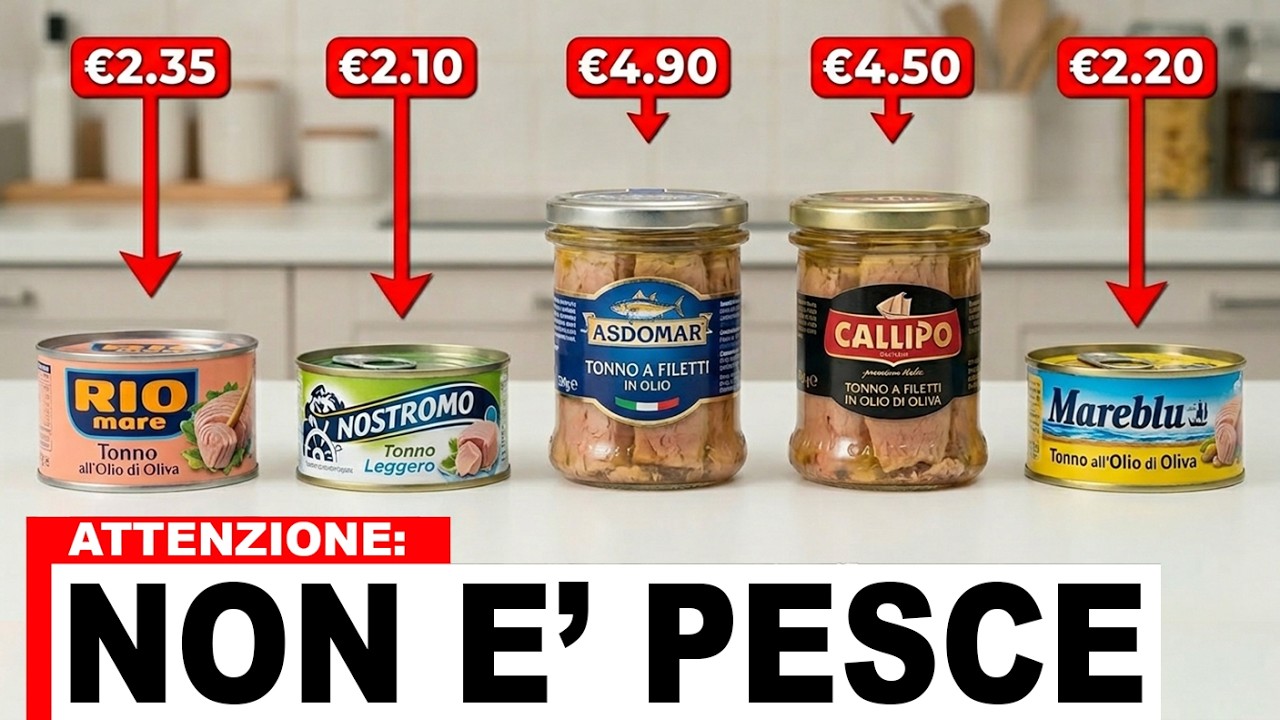 Ho Indagato 7 Marche di TONNO (Solo 2 Sono Sicure)