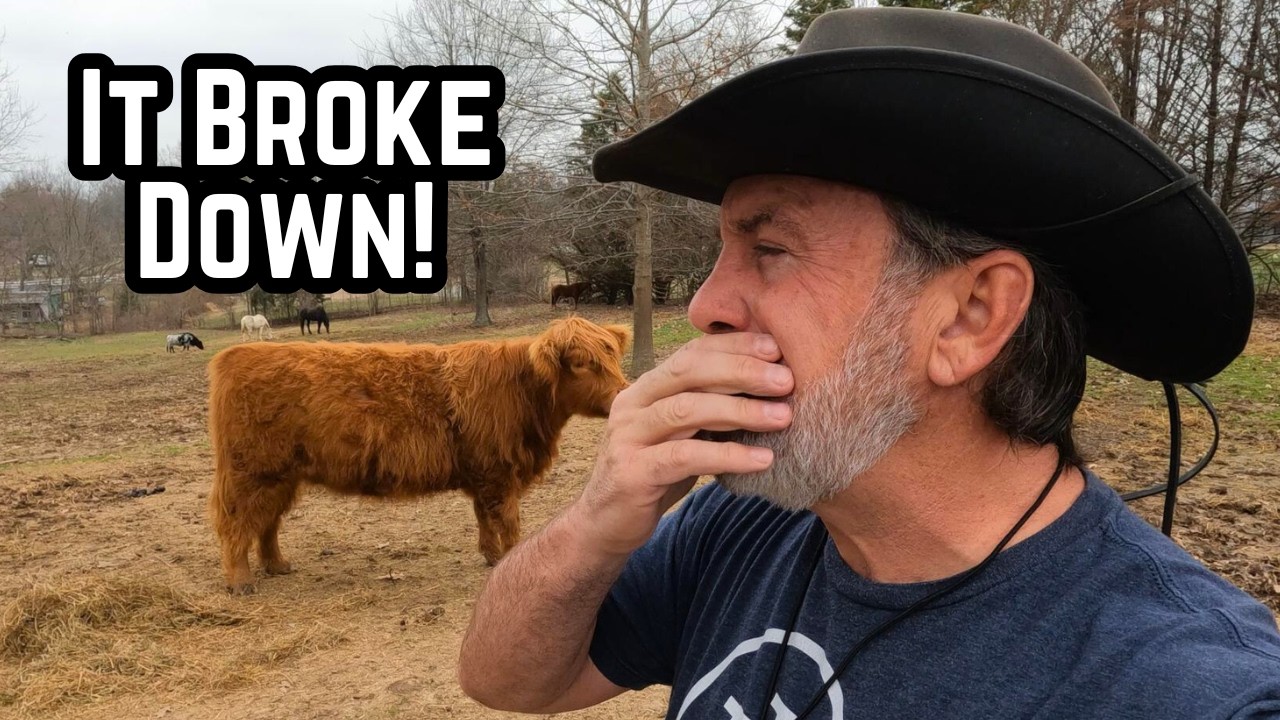 It Broke Down! | How Will We Feed Them? | Rambling