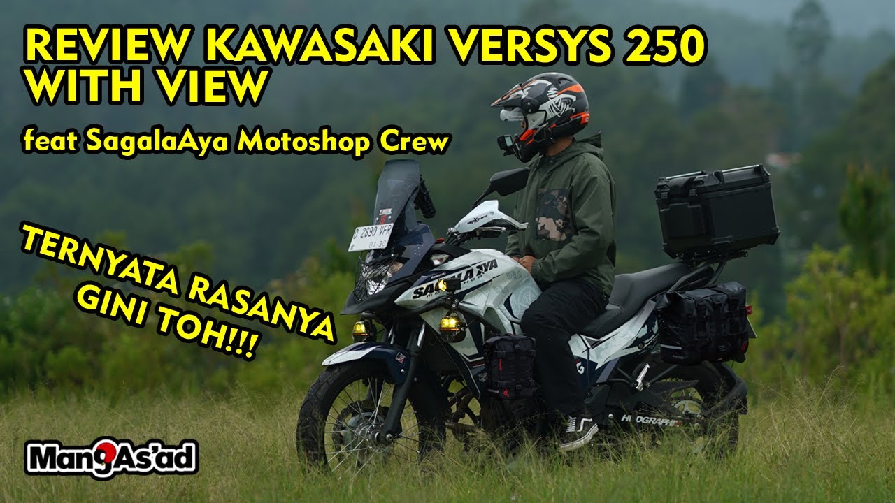 REVIEW KAWASAKI VERSYS 250 SAMBIL RIDING TIPIS-TIPIS