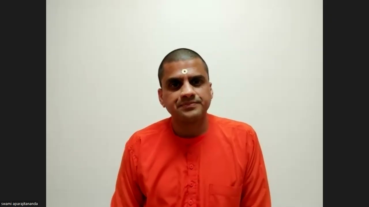 Vedanta Vichara by Swami Aparajitananda - Jan 22nd, 2026