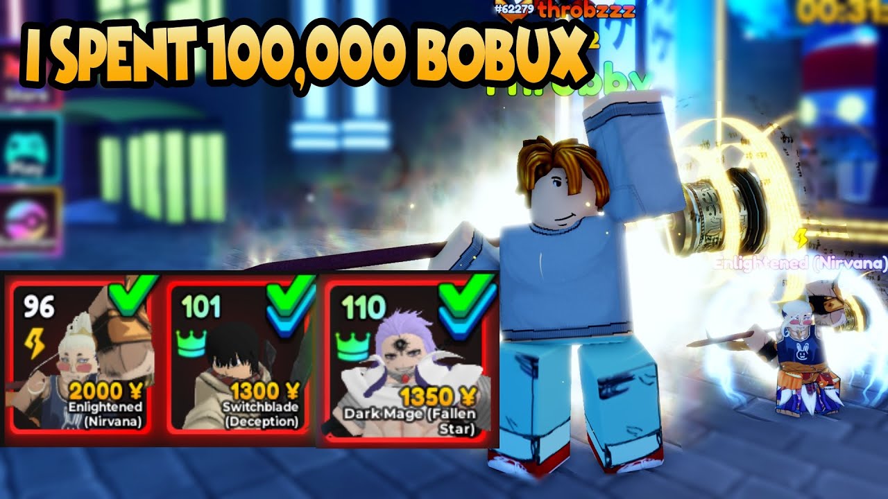 I Spent 100k Robux To Create This Insane Team -Anime Adventures
