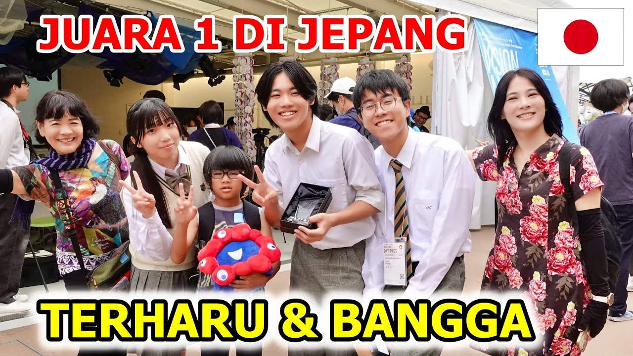 ANAKKU JUARA 1 DI JEPANG ! TERHARU DAN BANGGA ! VLOG OSAKA EXPO