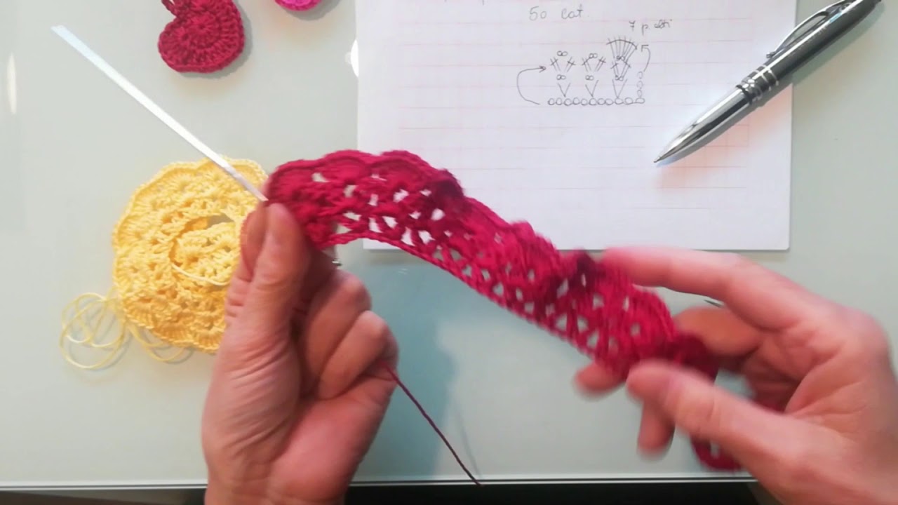 Tutorial Zia Laura rosa all'uncinetto