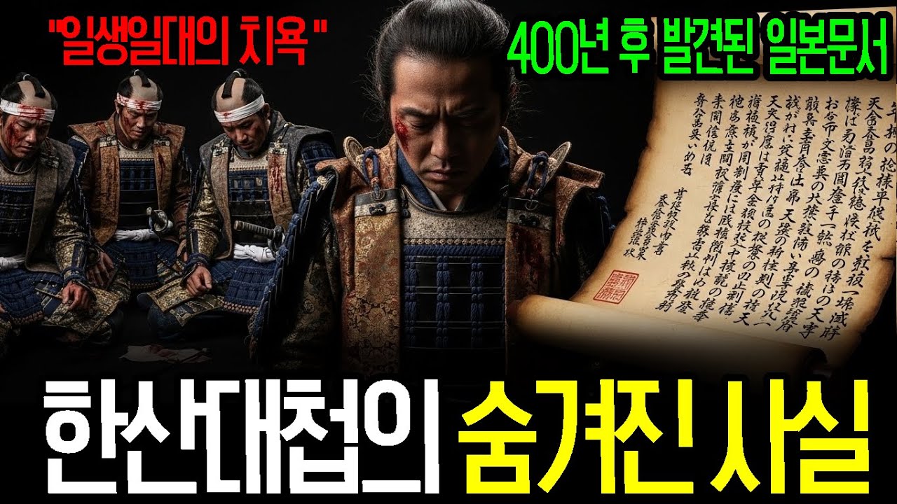 일본 장수가 400년간 숨긴 치욕...한산대첩의 충격적 진실