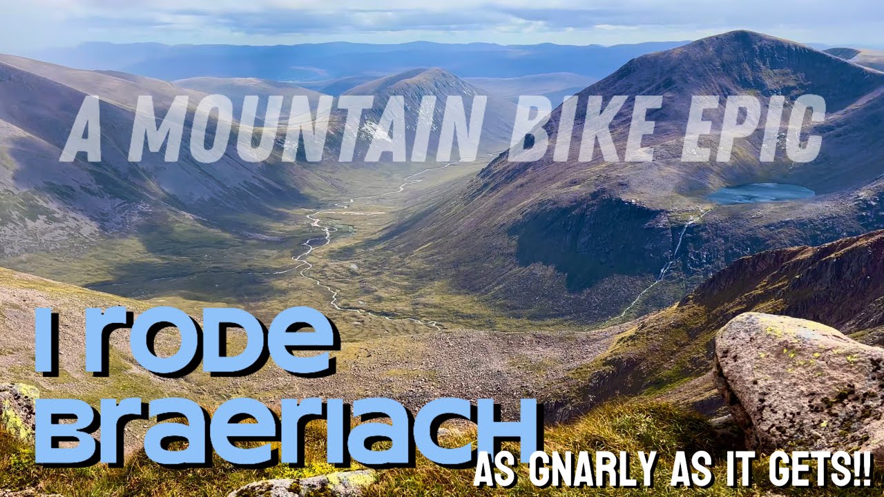 Braeriach - Cairngorms 1296m mountain bike EPIC! August 2024