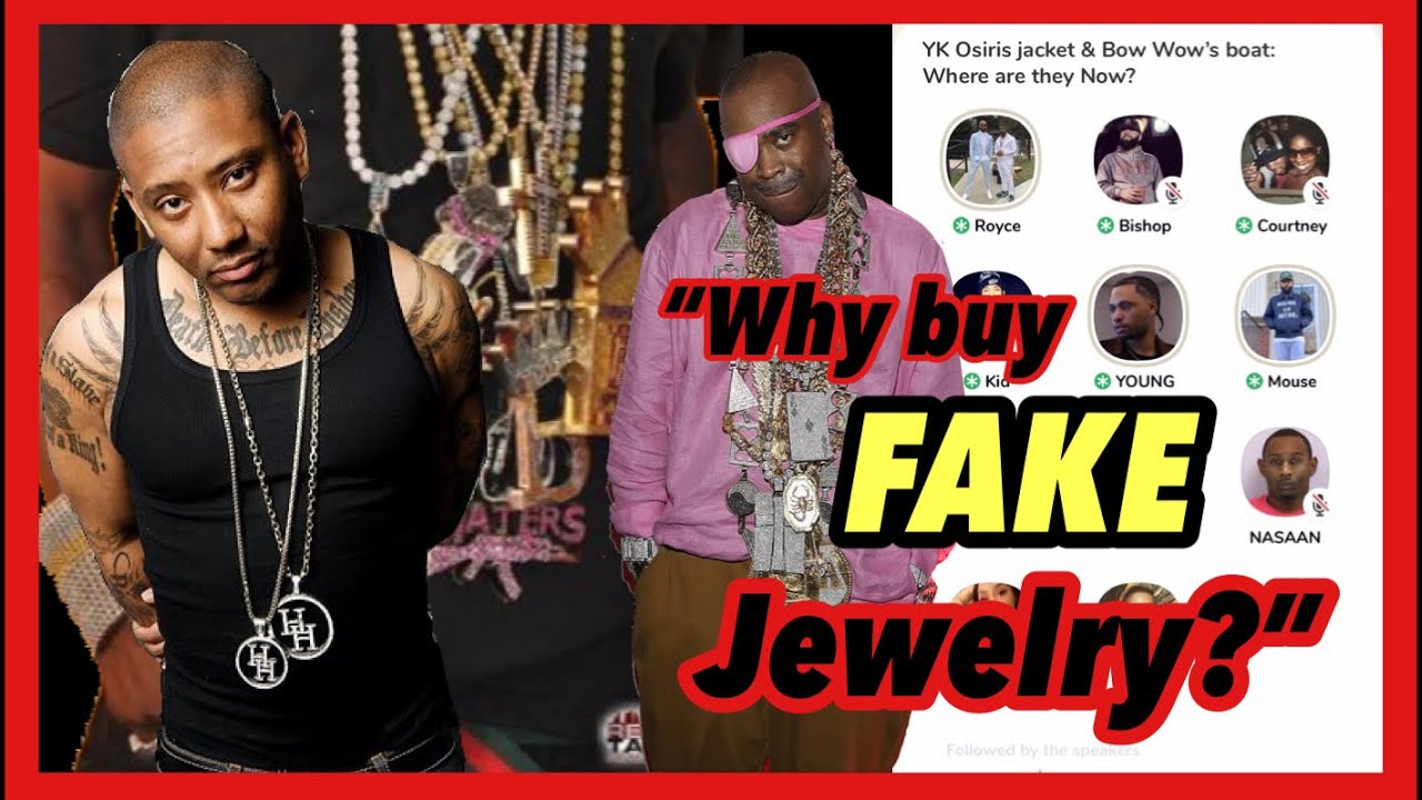 Is Rappers buying FAKE jewelry smart? w/ ROYCE DA 5’9, MAINO, LUPE FIASCO, & CROOKED I | Clubhouse