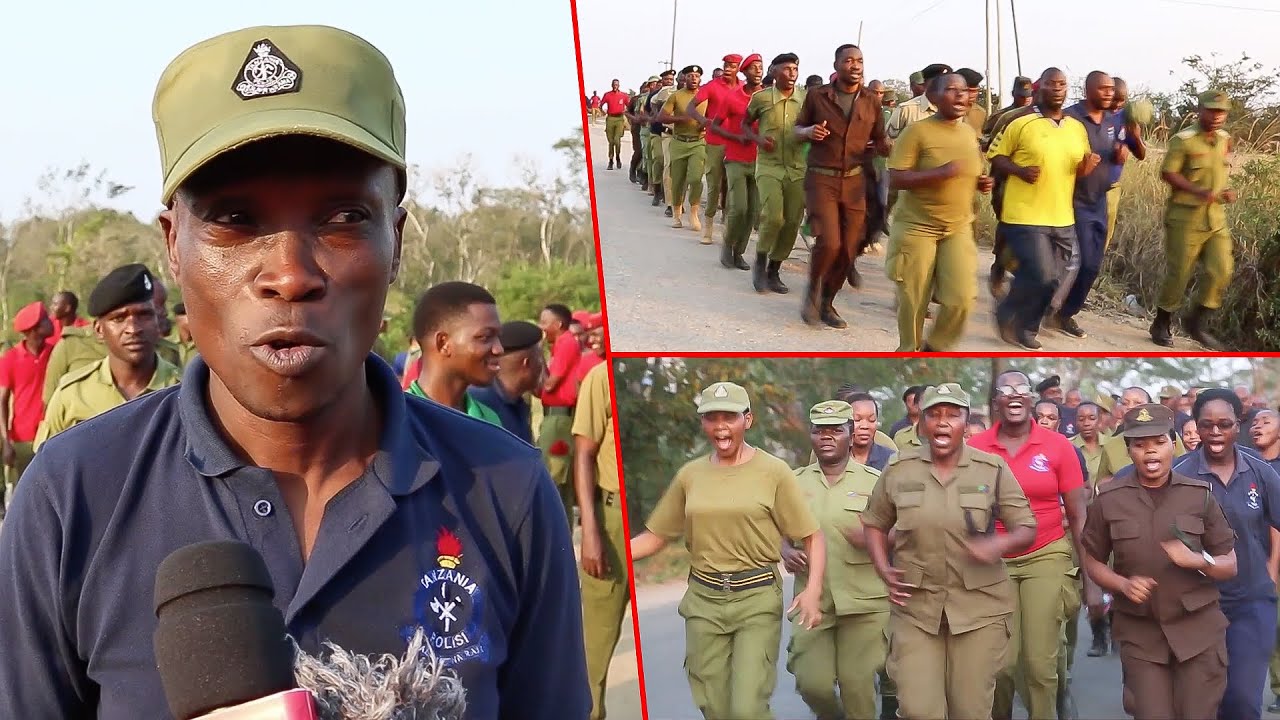 ONA MAZOEZI YA JESHI LA POLISI  PWANI KWA KUSHIRIKIANA NA VYOMBO VYA ULINZI NA USALAMA