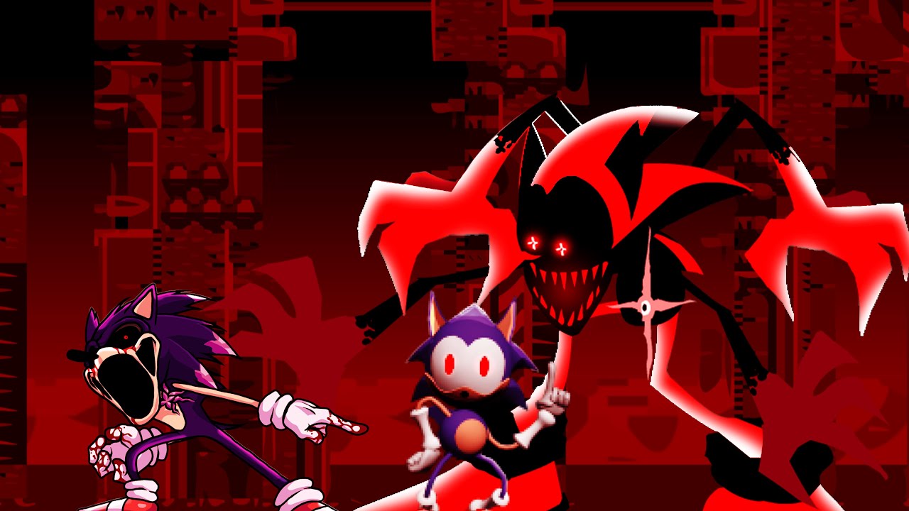 FNF Mashup: You Can't Run X Unresponsive X Thriller Gen Encore [Sonic.EXE VS Rewrite.EXE VS Fatal]