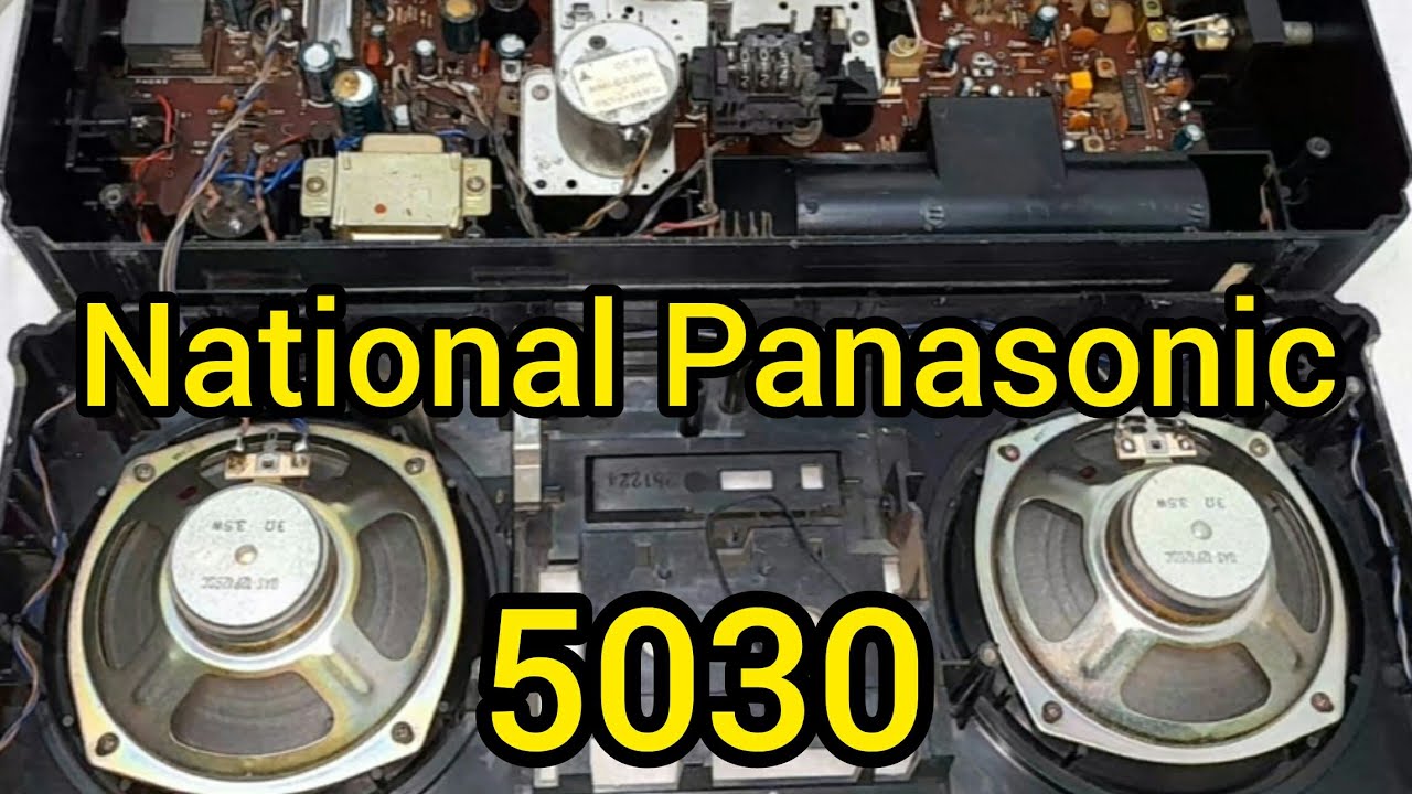 National Panasonic 5030 Belt change Vin audios vineesh pv നാഷണൽ പാനാസോണിക് ബെൽറ്റ്‌ change vinaudios
