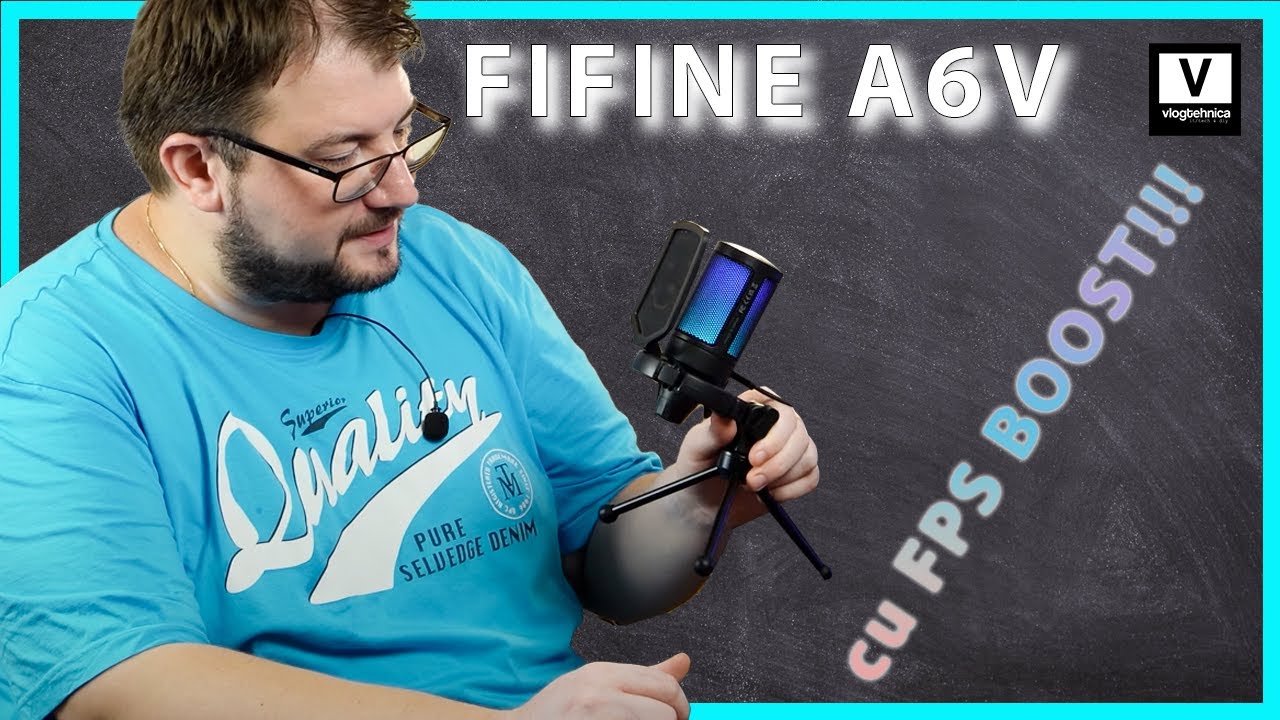 Mai bun decat ne-am asteptat!  - Microfon FIFINE Ampligame A6V