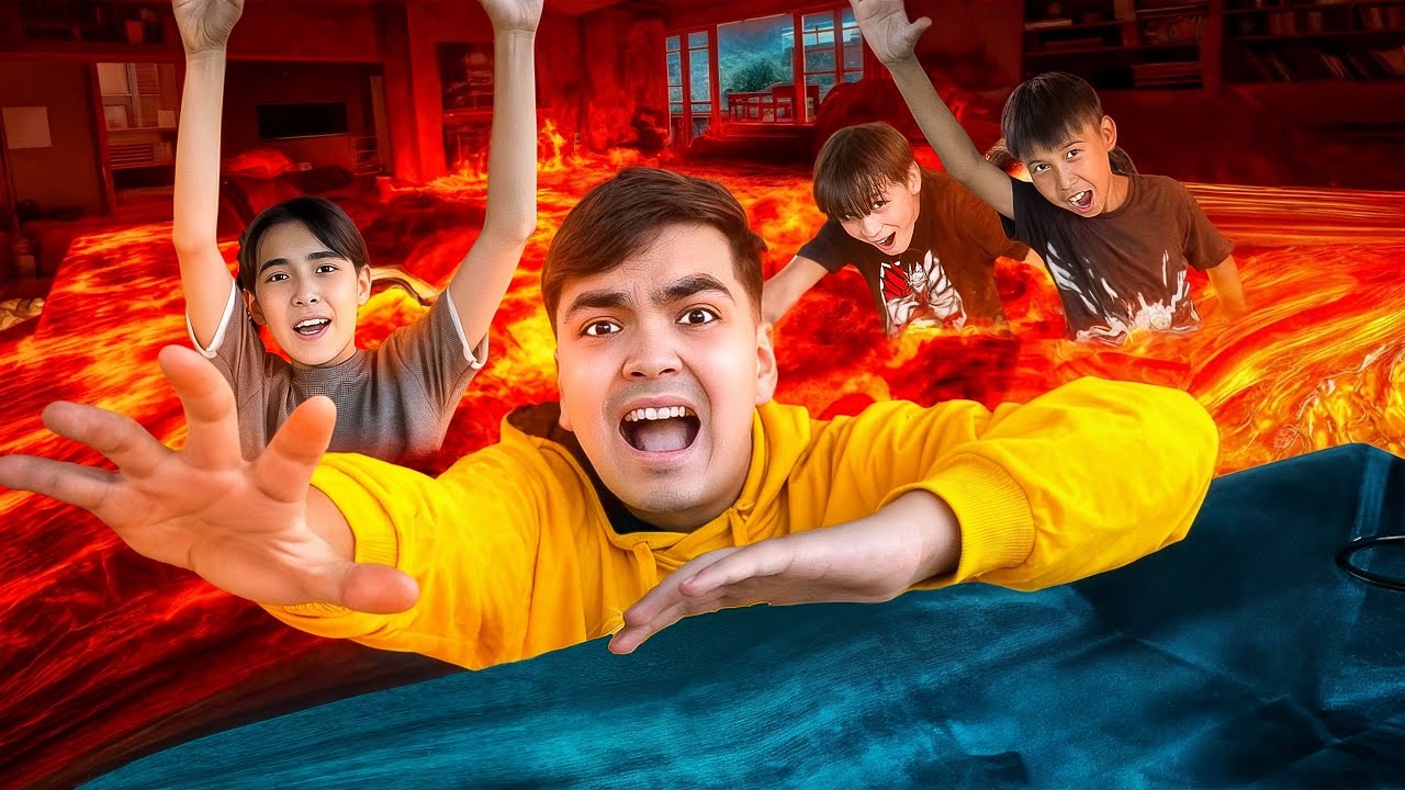 ЭКСТРЕМАЛДЫ ПОЛ ЭТО ЛАВА! ЧЕЛЛЕНДЖ