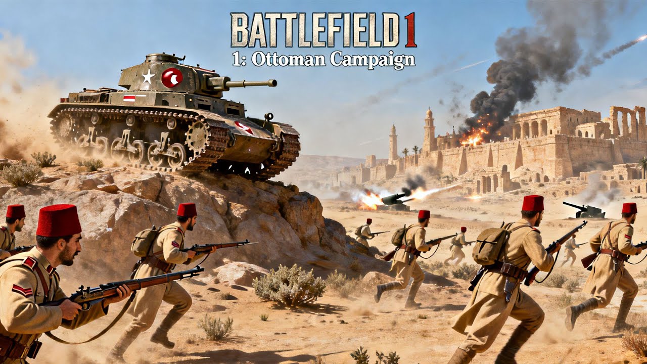 Battlefield 1 Standard 4K Ultra HD Graphic Gameplay Part 12