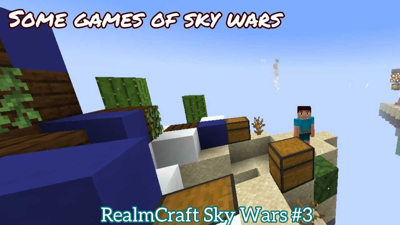 Some games of sky wars , RealmCraft Sky Wars #3