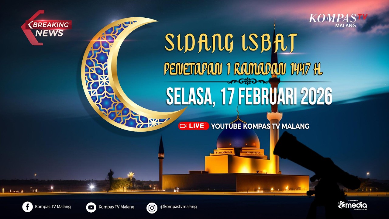 BREAKING NEWS - Jelang Penentuan 1 Ramadan 1447 Hijriah