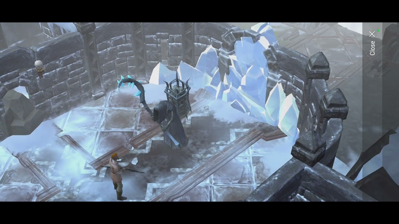 Frostborn unlocking the north zones!! Defeating the Caretaker