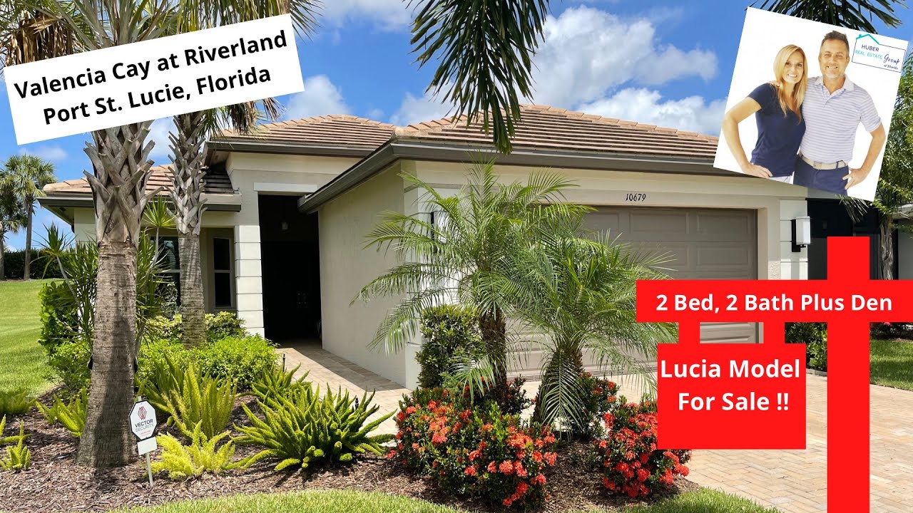 Lucia Model For Sale in Valencia Cay at Riverland, Port St Lucie, Florida and Riverland Amenities