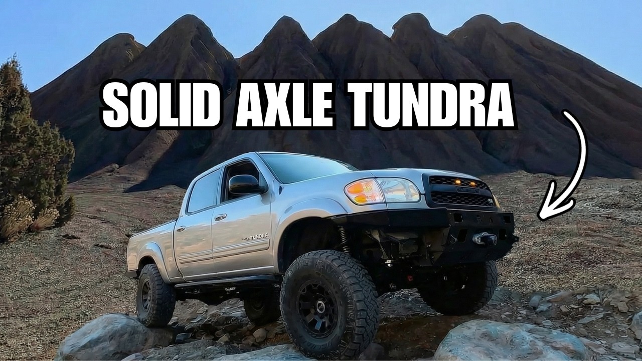Testing my solid axle swapped tundra!