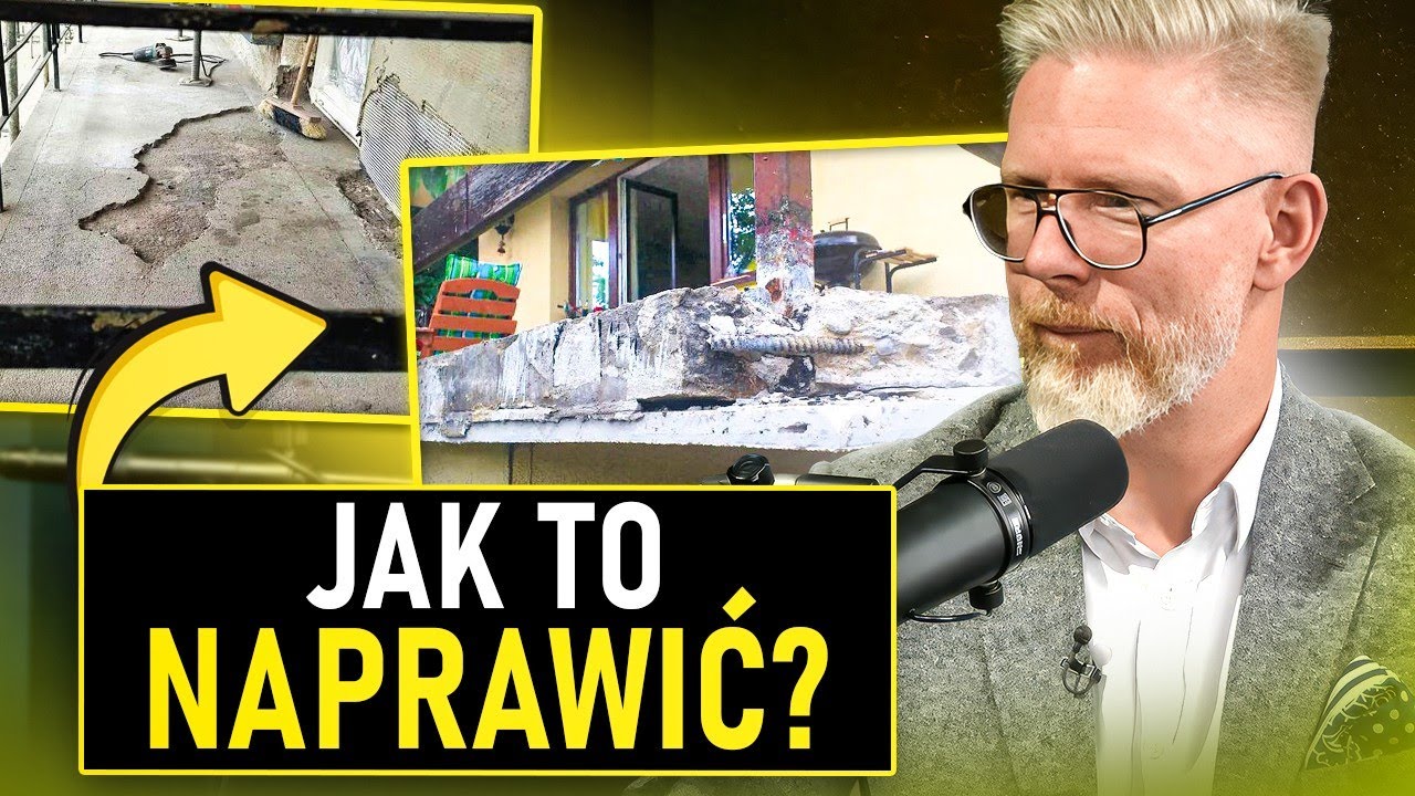Rozmowa Muratora: Pęknięty balkon – co zrobić z pękniętym balkonem?