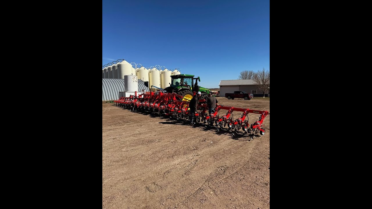 Setting Up A 60 Foot Einbock Chopstar Prime Row Crop Cultivator