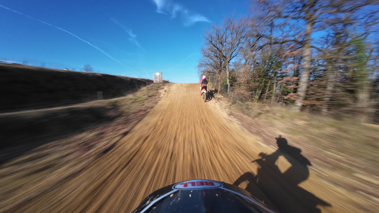 REPRISE SUR LE TRACÉE DE VILLY - 125 SX