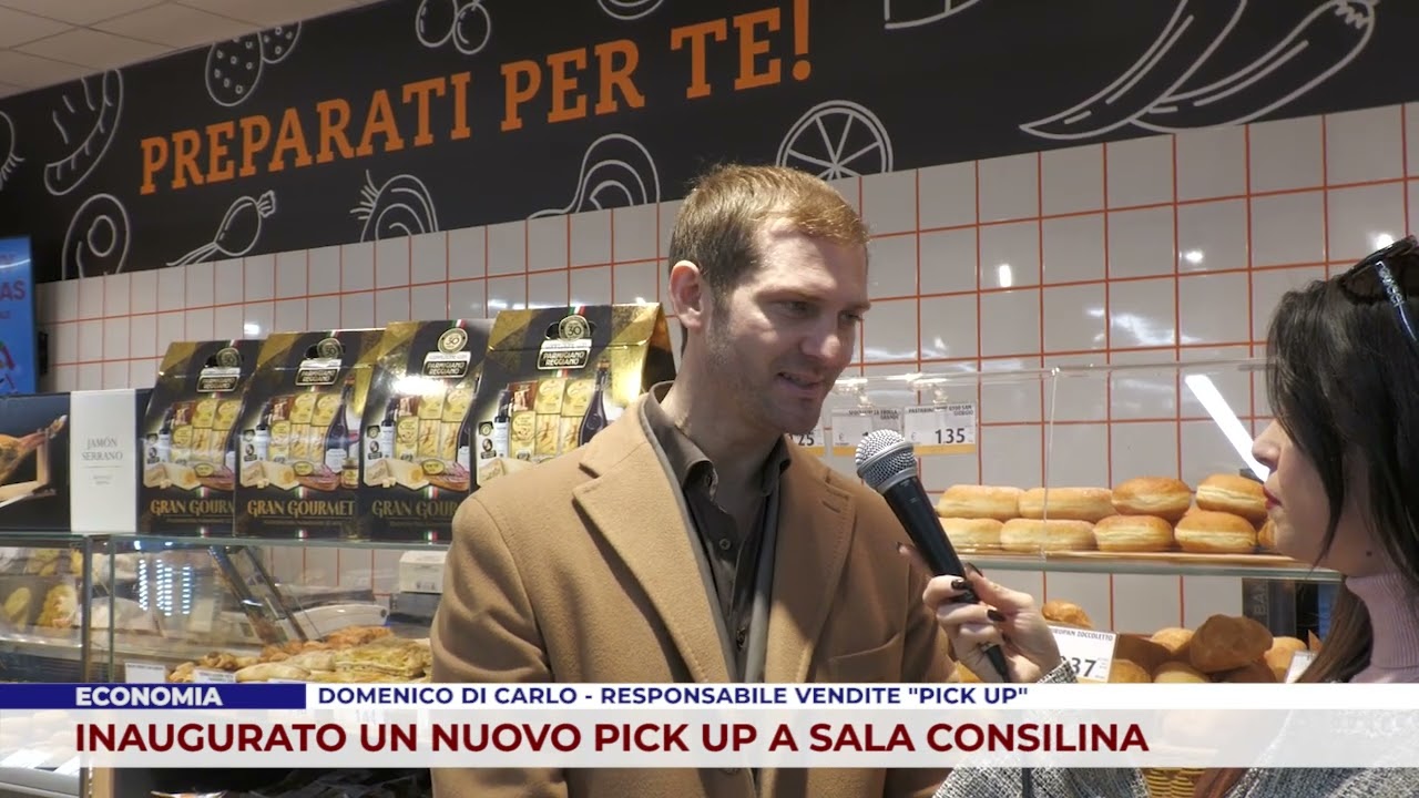 ECONOMIA. INAUGURATO UN NUOVO PICK UP A SALA CONSILINA