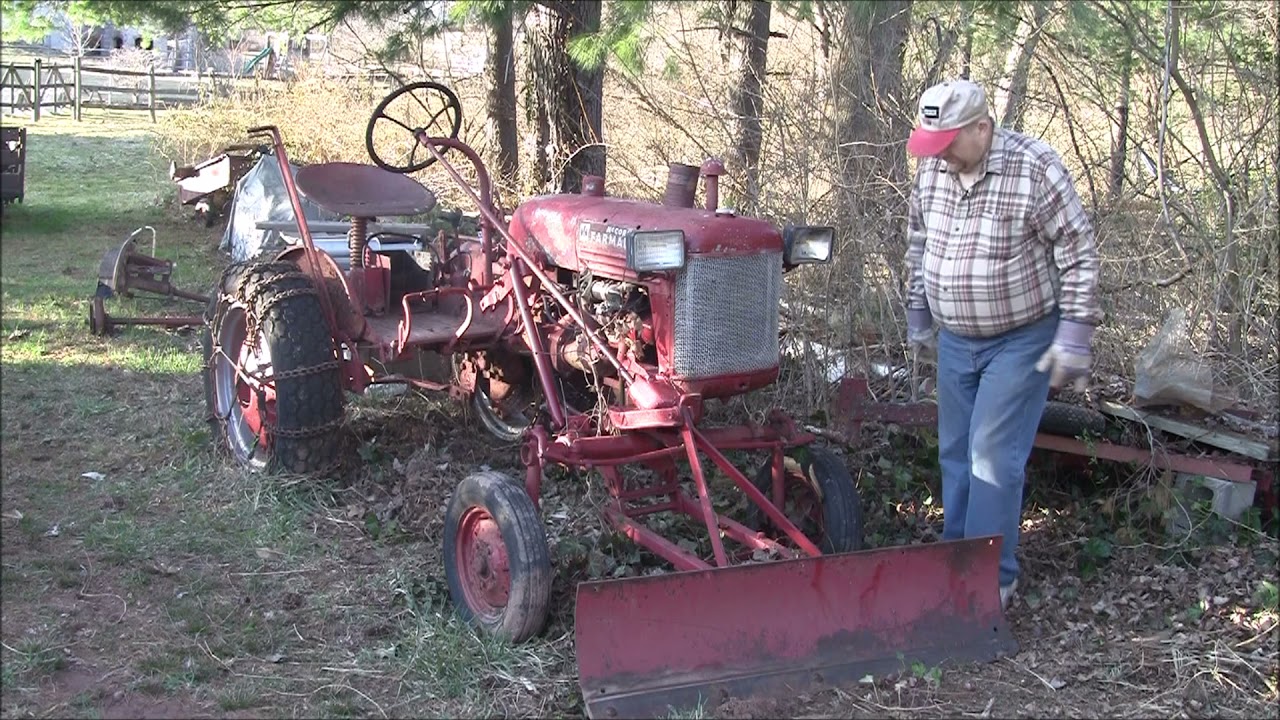 1948 Farmall Cub, Will It Start after sitting for 12 years? Video One