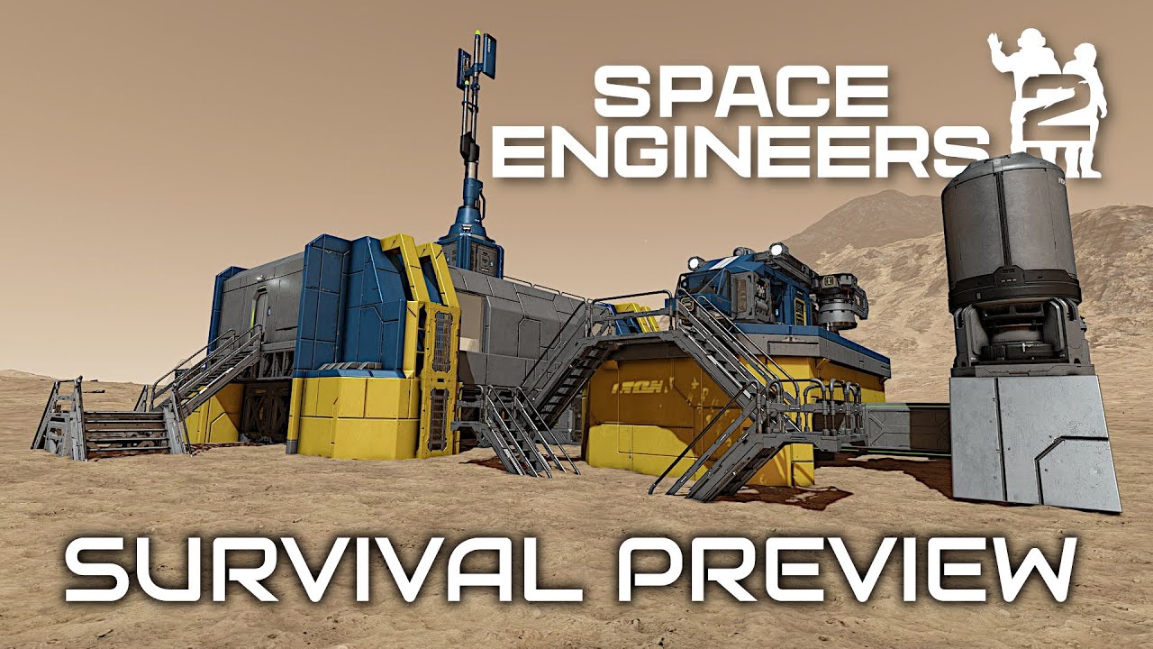 Space Engineers: 2 Planets & Survival FIRST LOOK | Core Foundations are FAST!