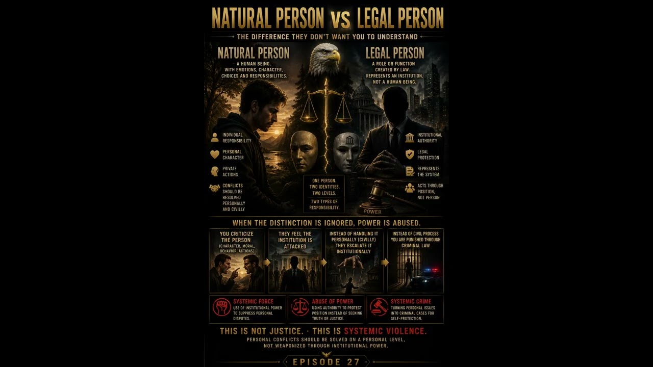Natural Person vs Legal Person | Episode 27