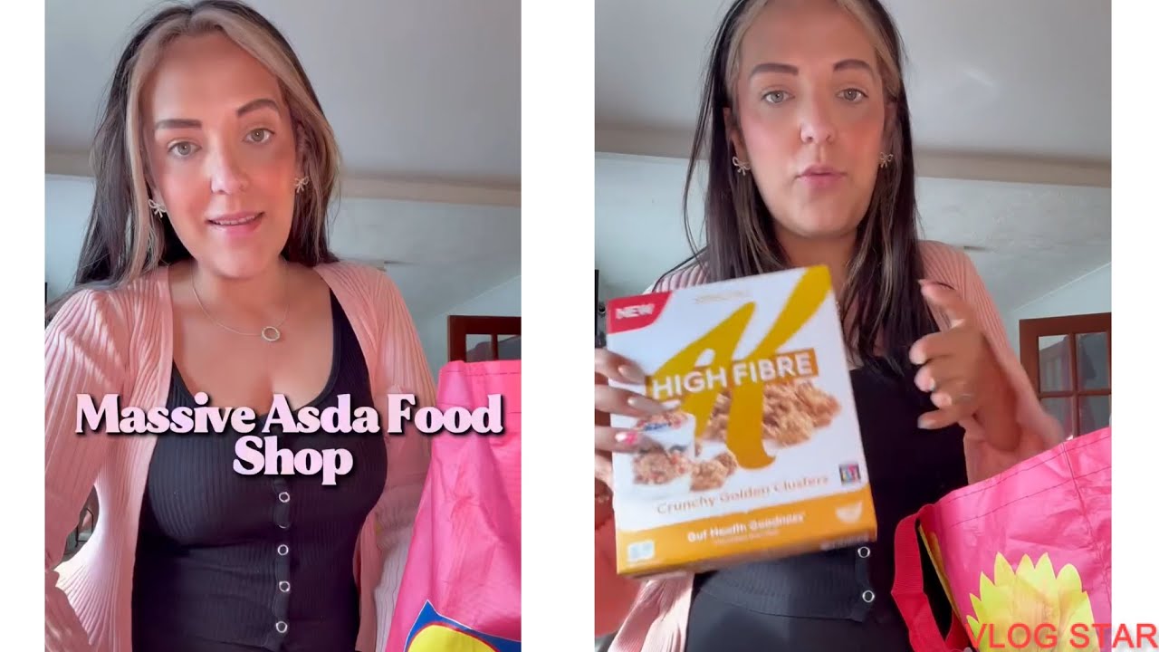Massive ASDA food shop 