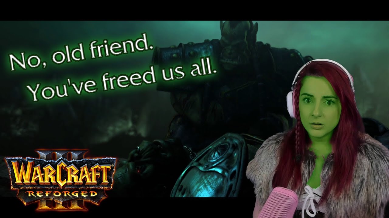 The Death of Hellscream | Orc campaign ending cinematic | Warcraft III: Reforged