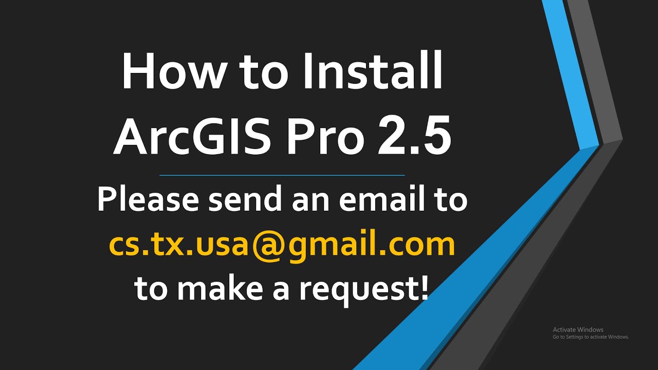 How to Install ArcGIS Pro 2.5 / ArcGIS Pro 2.5 Kurulumu