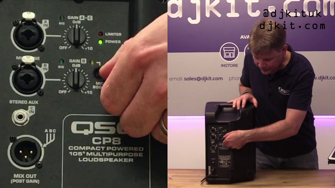 Brand New QSC CP8 & CP12 Speakers! Exclusive First Look w/ Mark Bailey