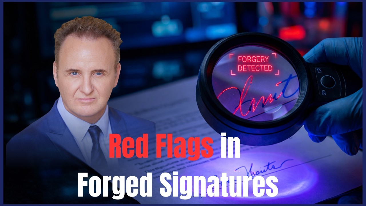5 Red Flags In A Forged Signature. What to Look For...