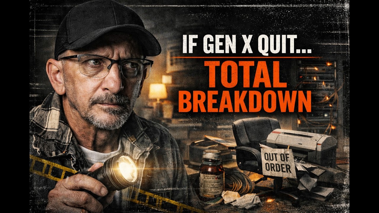 If Gen X Quit Tomorrow, Here's What Collapses