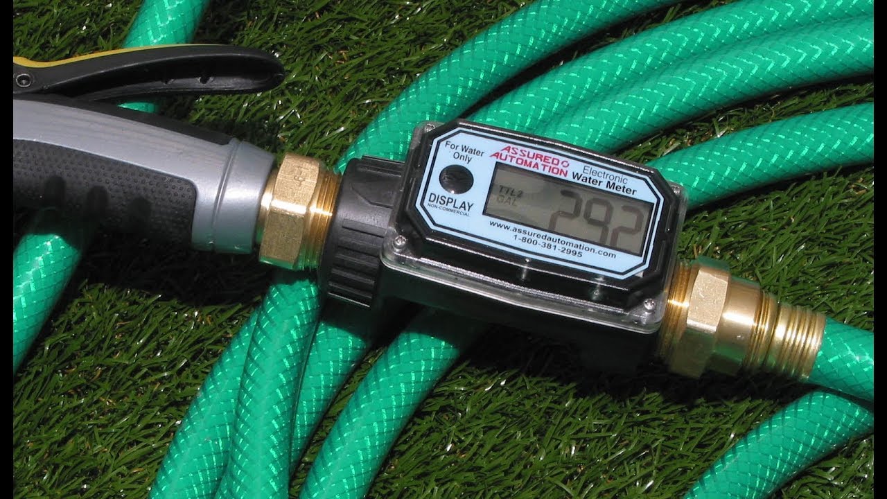 Garden Hose Water Meters