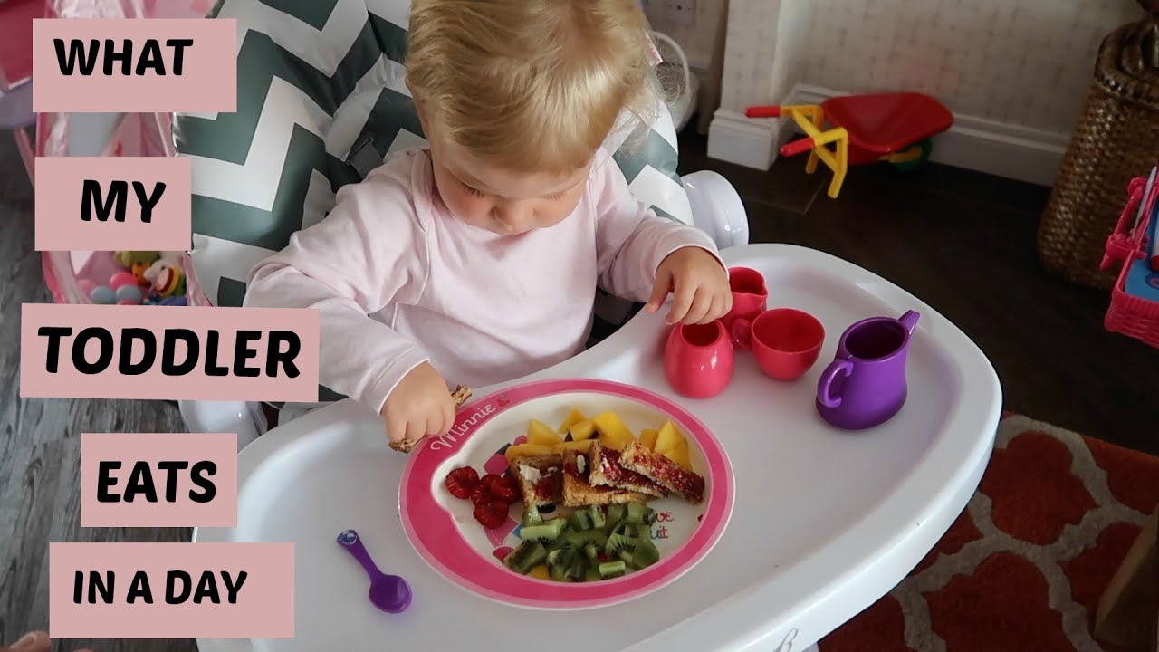 WHAT MY TODDLER EATS IN A DAY | AUGUST 2017 | DAISY BAILEY