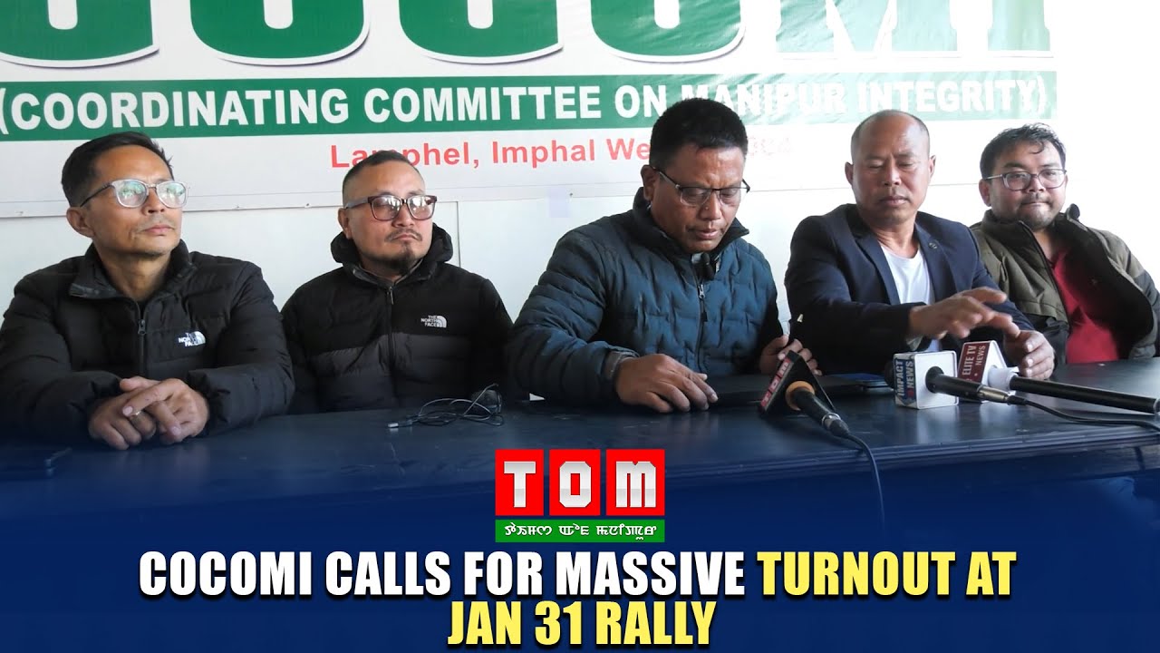 COCOMI CALLS FOR MASSIVE TURNOUT AT JAN 31 RALLY
