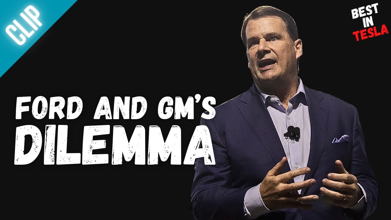 Ford and GM are facing a dilemma as the Chinese excel in EVs - Jim Admits They were wrong!