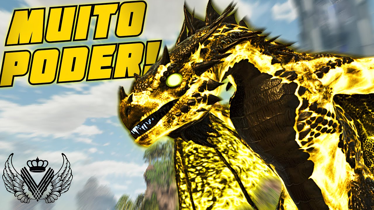 ESSA É A CRIATURA MAIS PODEROSA DA BASE!! - ARK Primal Chaos #28