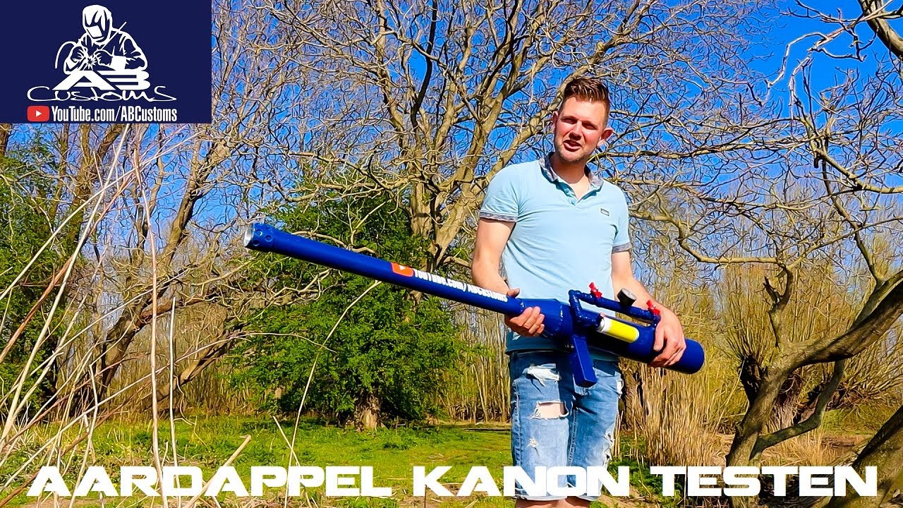 💥💥ALUMINIUM AARDAPPELKANON TESTEN! 💥💥