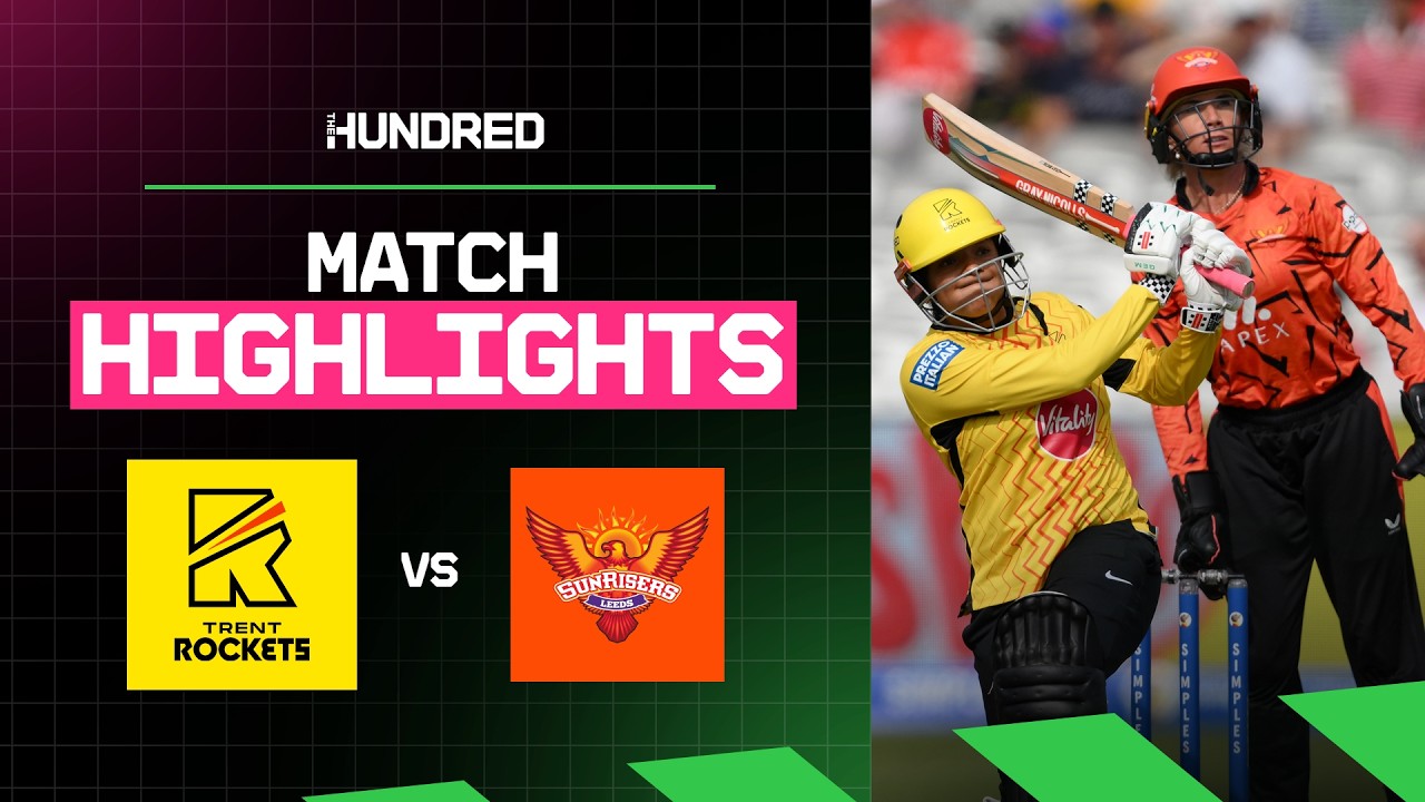 A STUNNING Final performance 🥳 | Trent Rockets v SunRisers Leeds Highlights