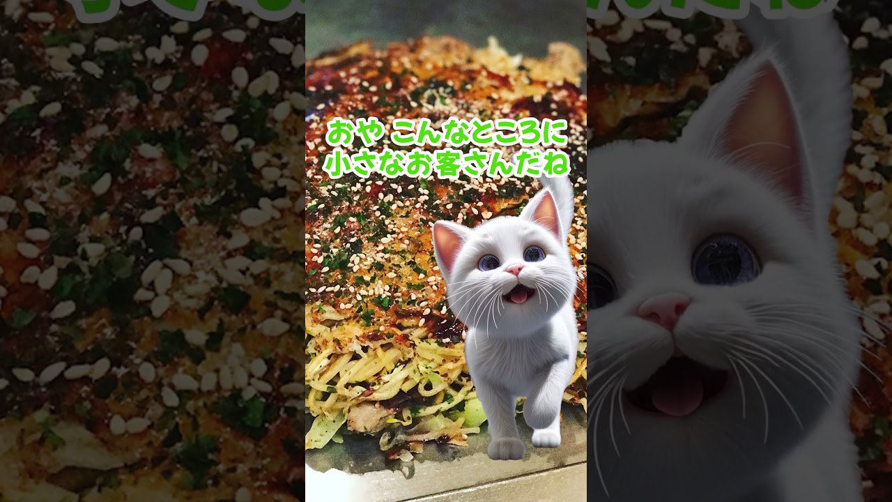 ミケのニャメシ大突撃！Miko's Purrfect Gourmet Adventure! #広島　#shorts　#ねこ