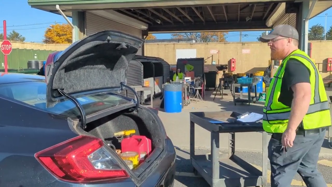 A visit to the Morris County Permanent Household Hazardous Waste Facility