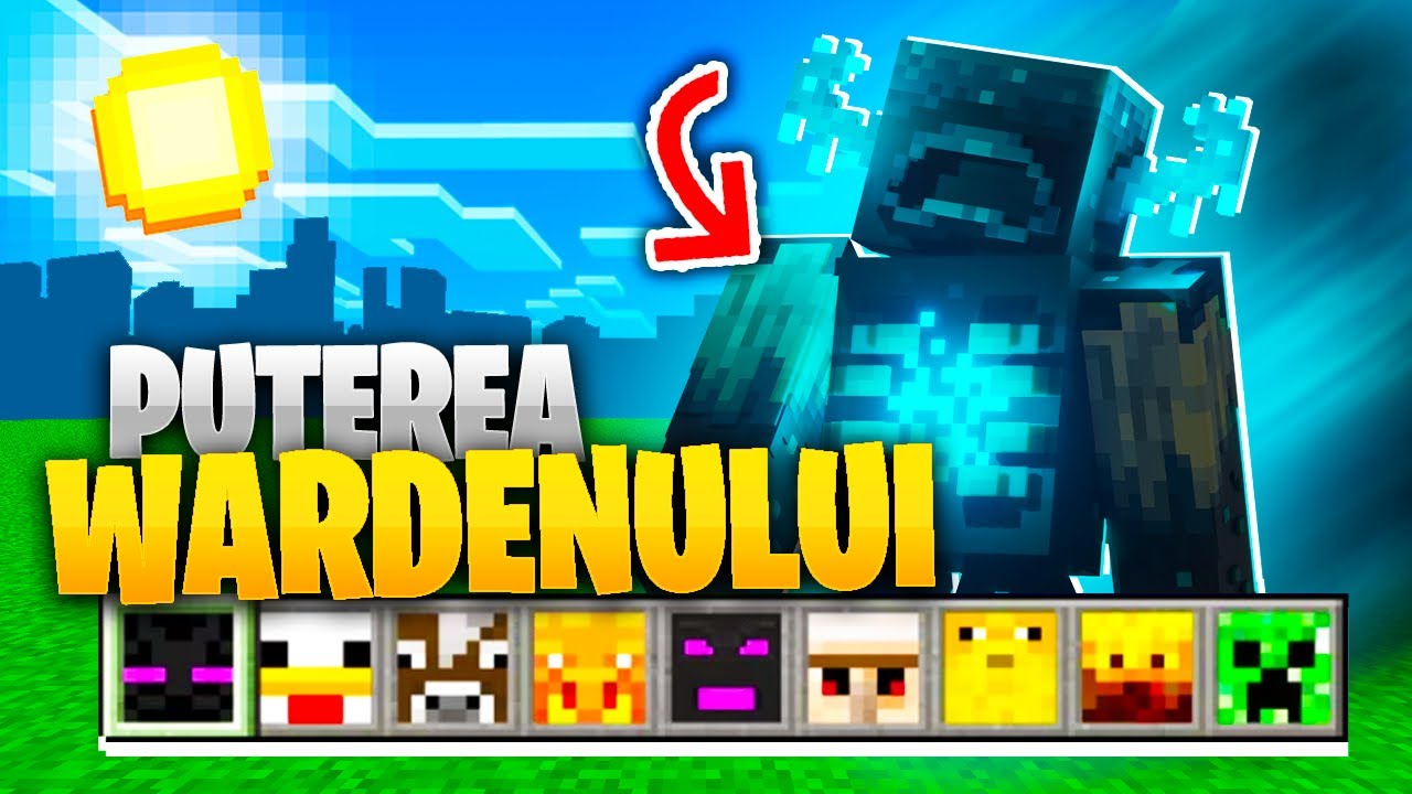 Minecraft dar am Puterea *WARDENULUI*