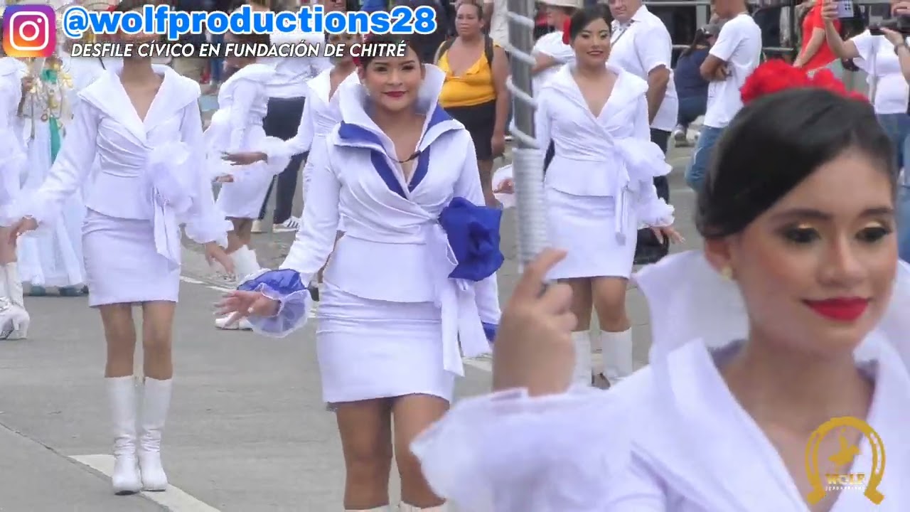 BAHERLO Colegio José Daniel Crespo en Desfile de Fundación de Chitre 2024