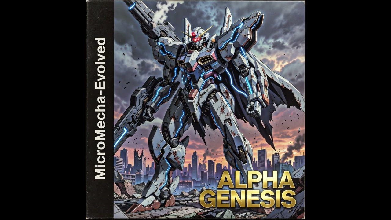 MICROMECHA-EVOLVED - ALPHA GENESIS [Full Album] (Atmospheric DnB/Ambient Jungle/Liquid DnB)