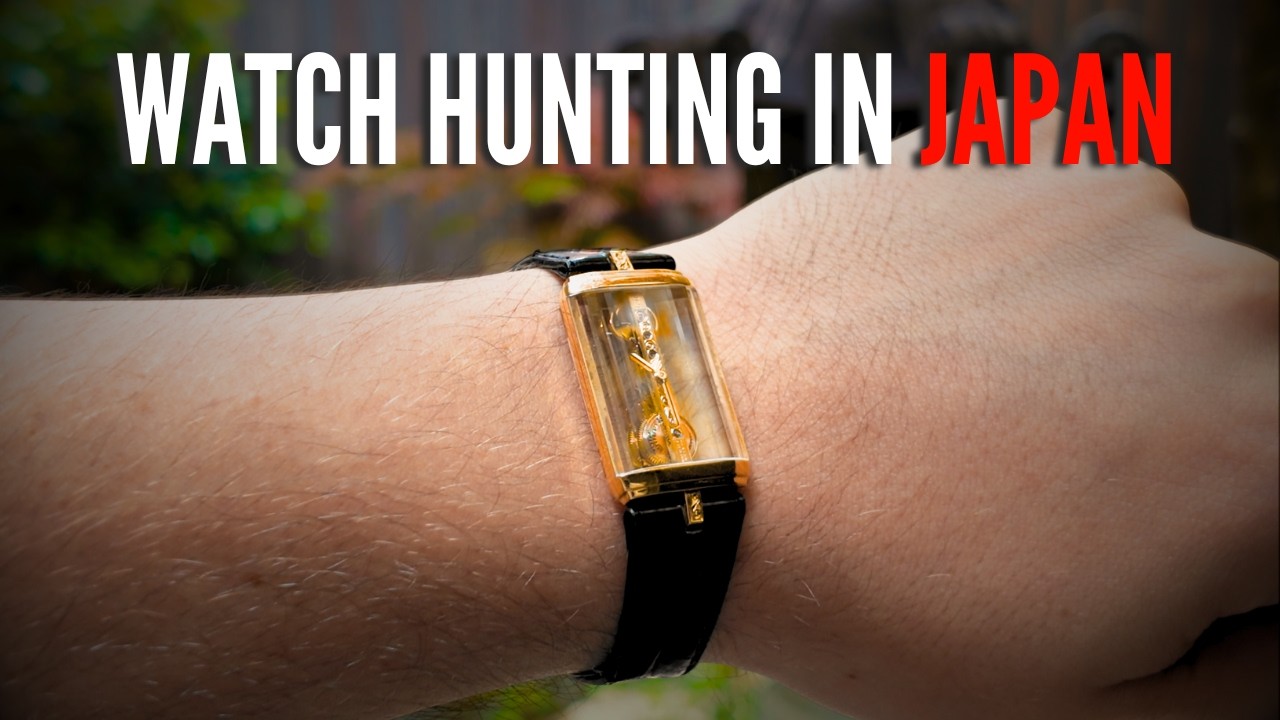 I Bought a Rare Vintage Watch in Tokyo's Richest Neighborhood | Best Watch Stores in Japan