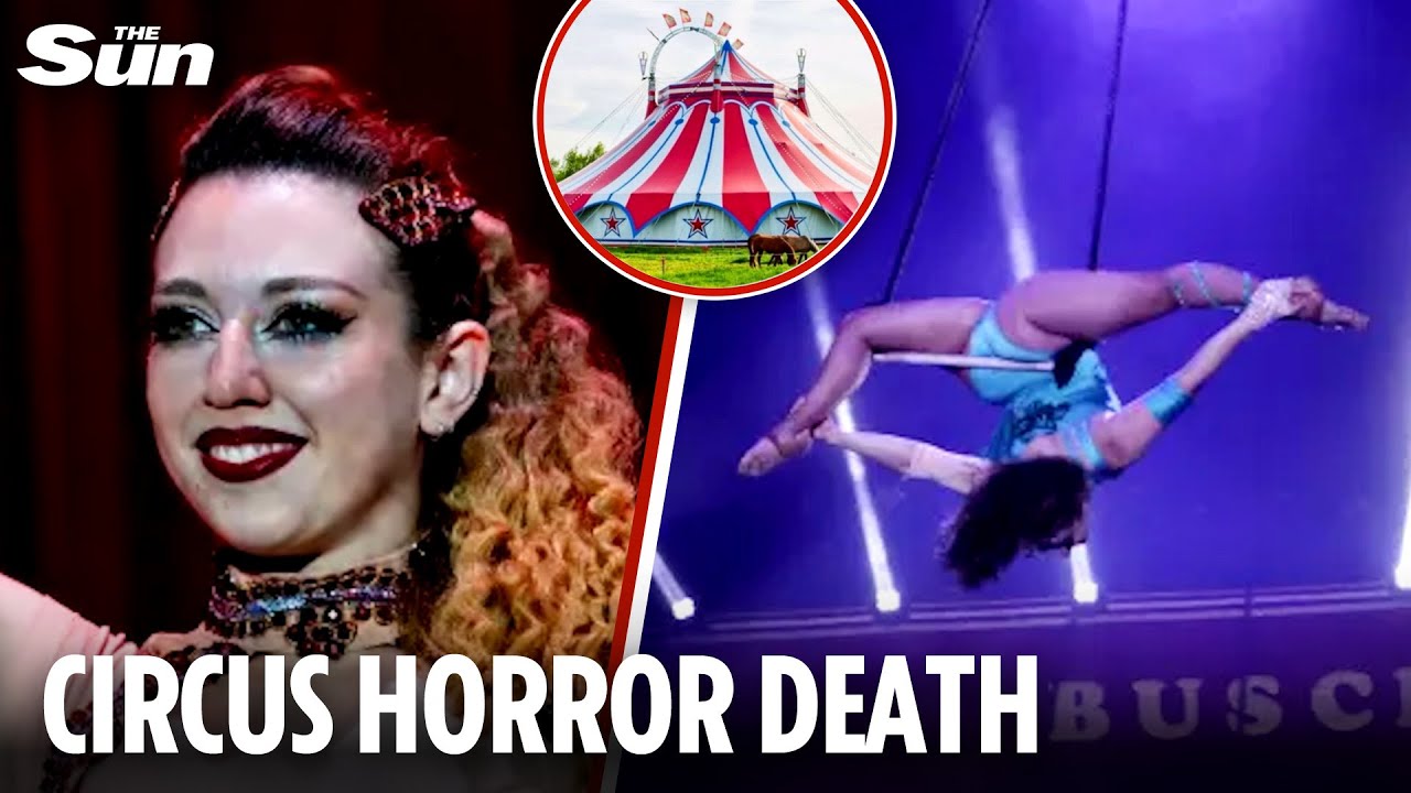 Horror as acrobat falls to her death from trapeze at German circus in front of 80 spectators