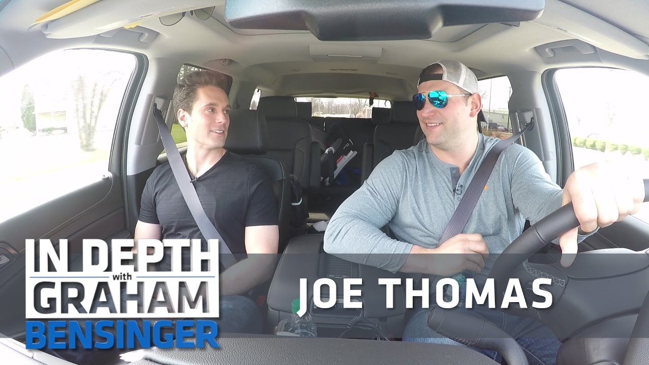 Joe Thomas on fake athletes, dreams of punting in NFL